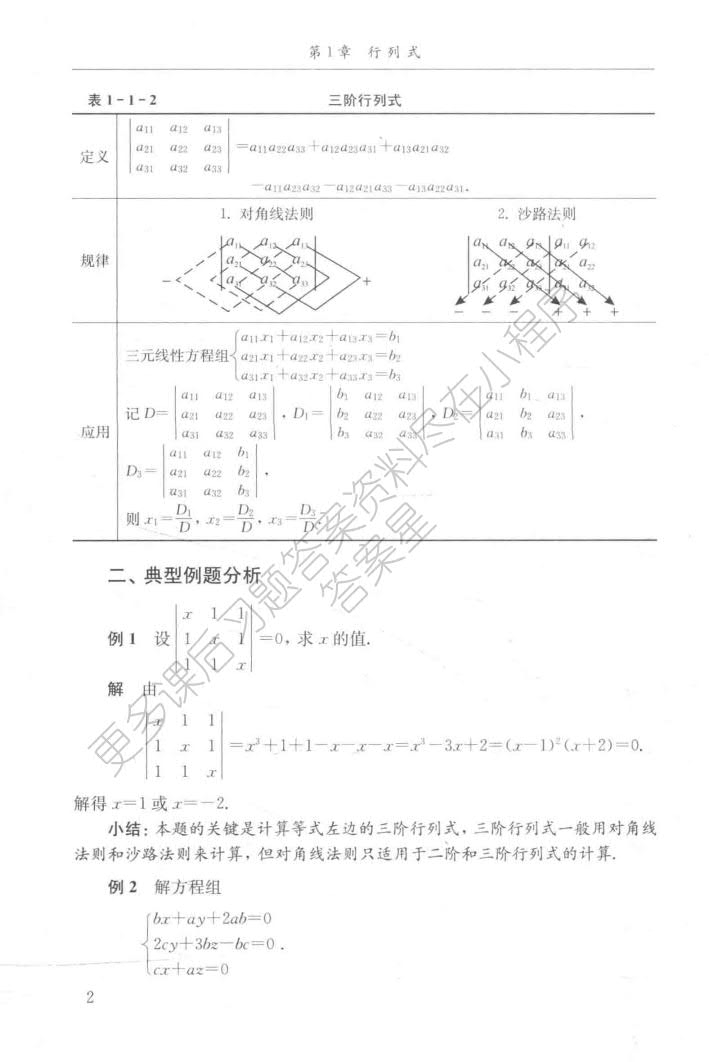 线性代数(理工类 第五版)