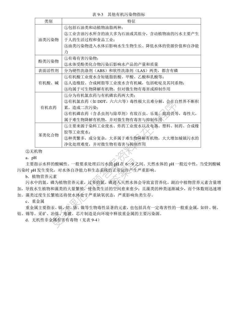 水污染控制工程 第四版 下册