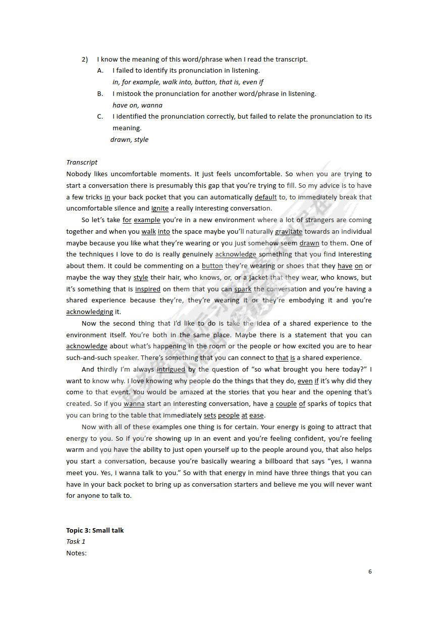 新交际英语 听力教程1