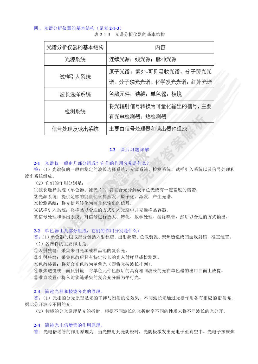 分析化学第六版下册