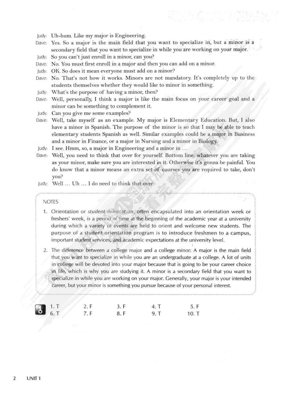 新标准高职英语专业系列：应用英语听说 第2册