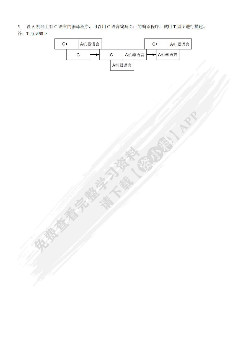 编译技术原理及方法（慕课版）