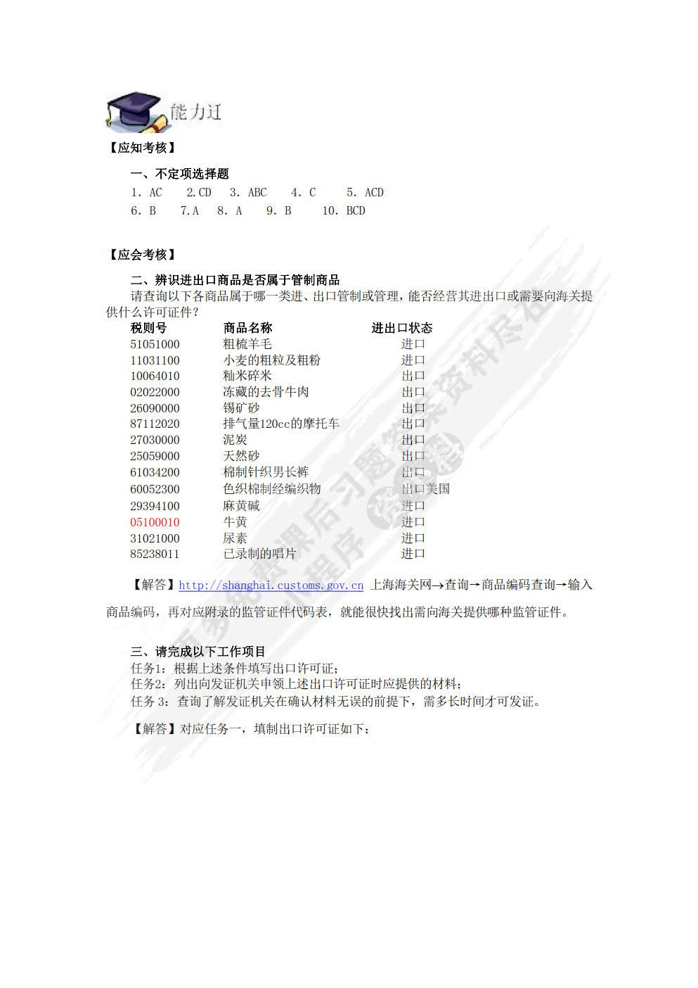 报关实务第4版