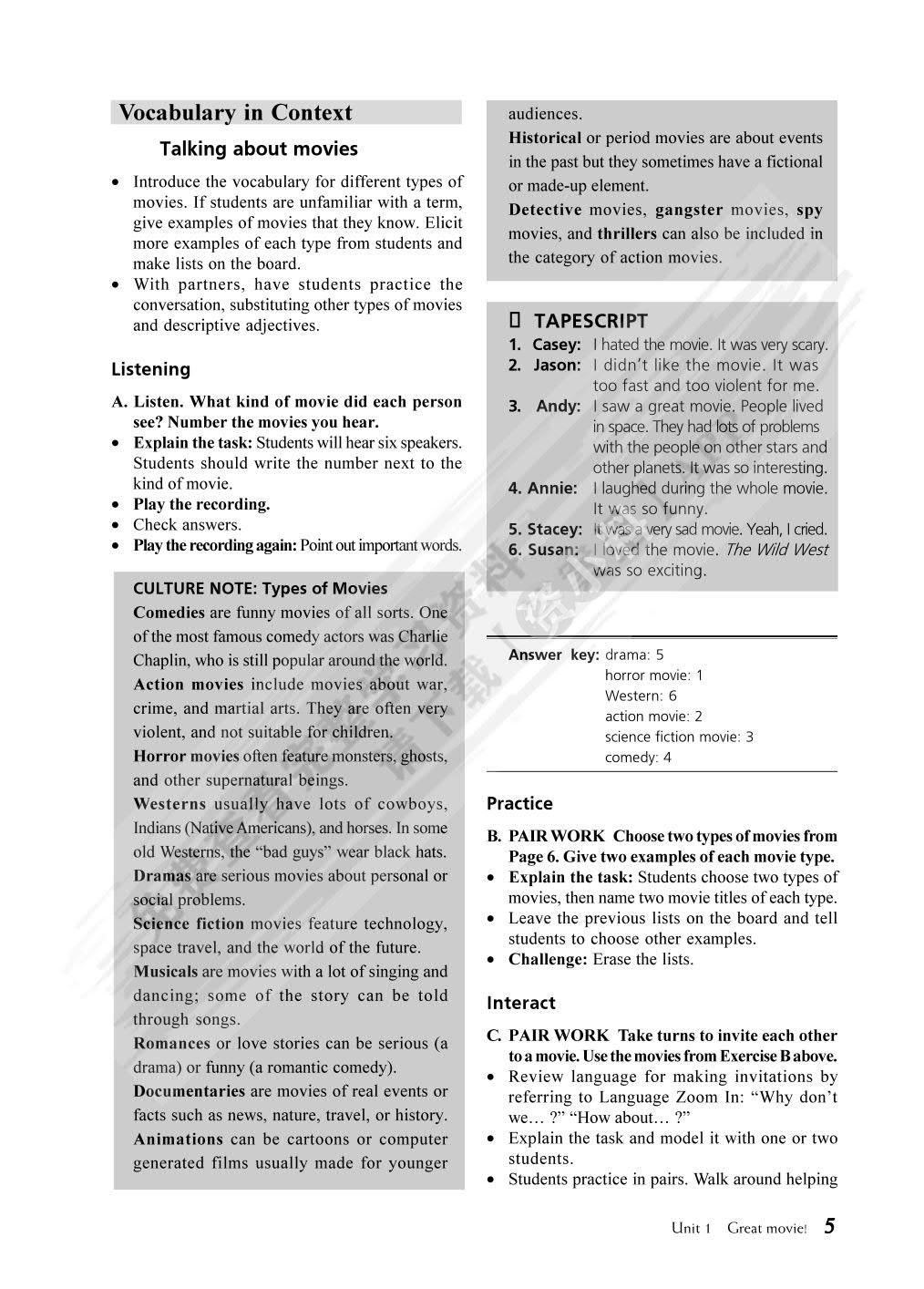 点击职业英语 基础英语模块 学生频道2（第五版）