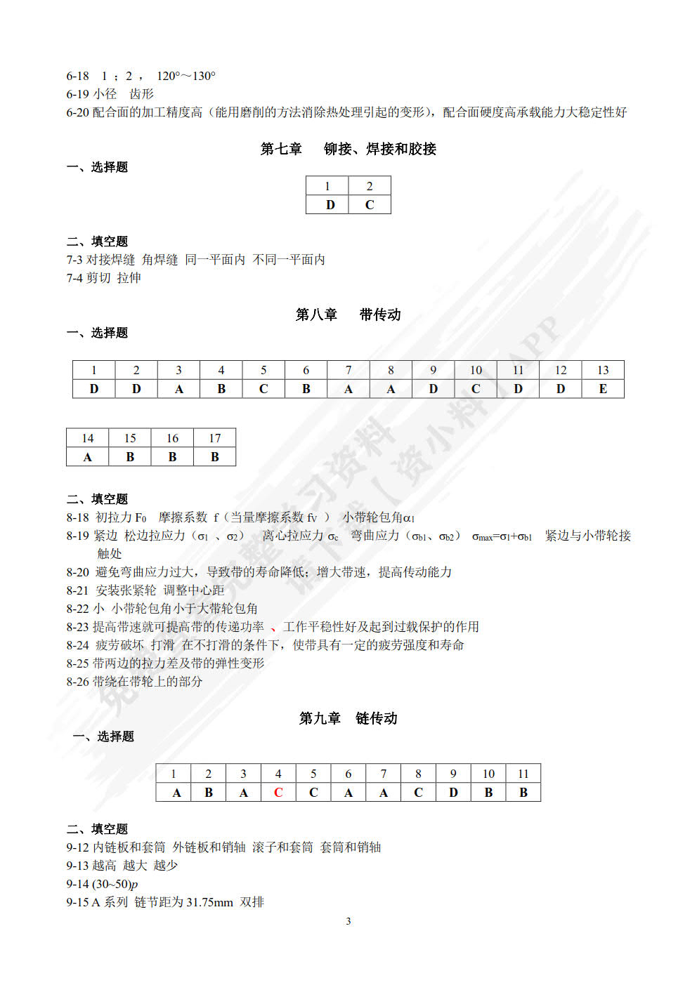 机械设计作业集（第2版）
