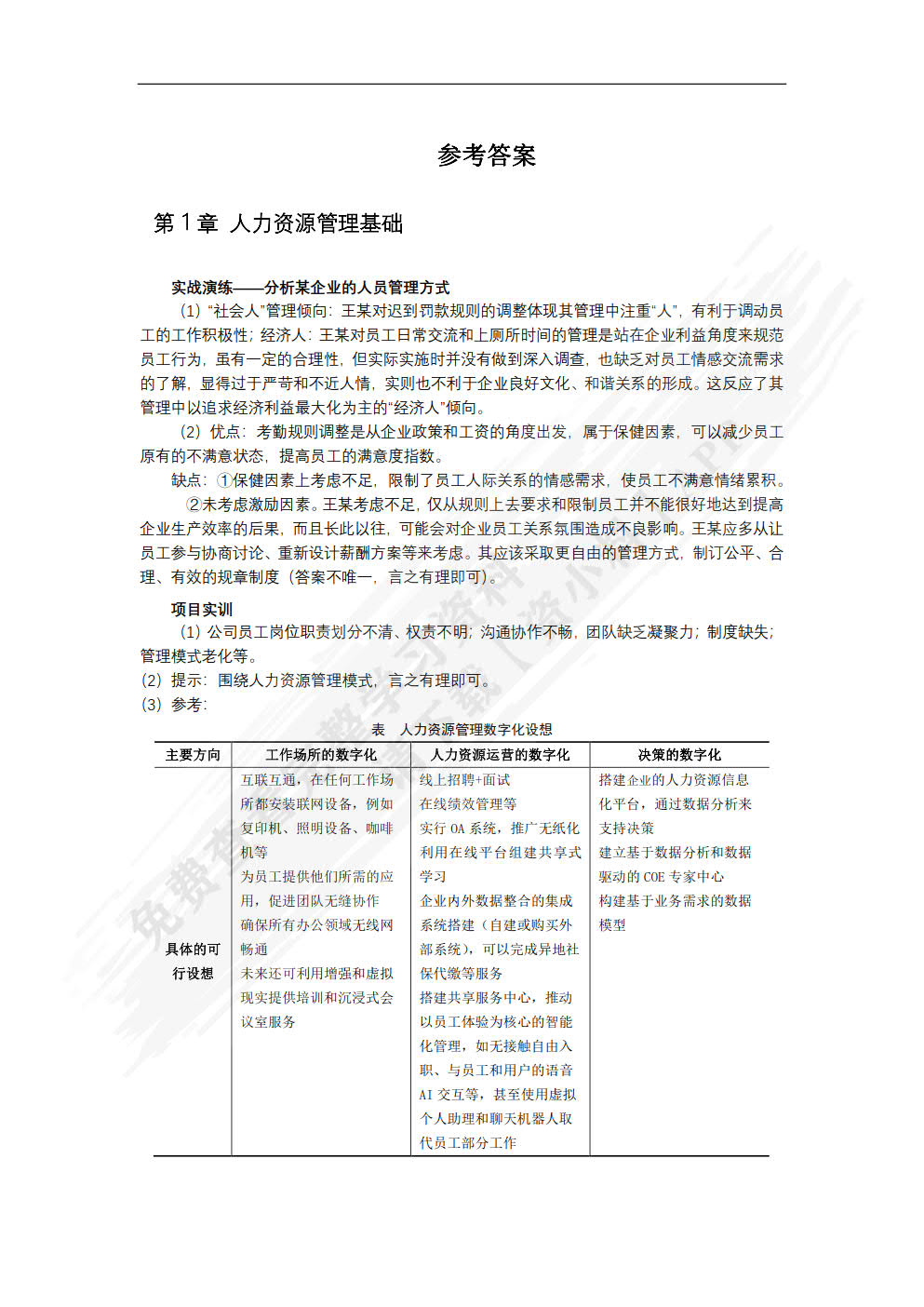 人力资源管理基础与实务（慕课版）