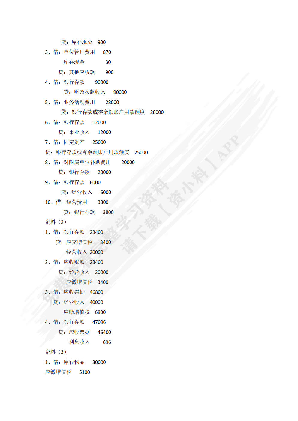 新编政府会计（微课版）