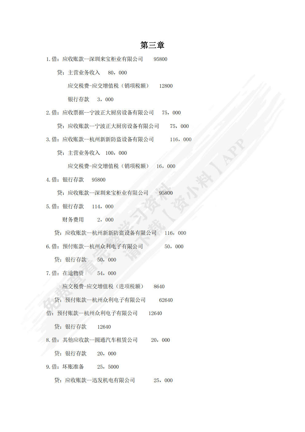 企业财务会计学习指导与全真实训