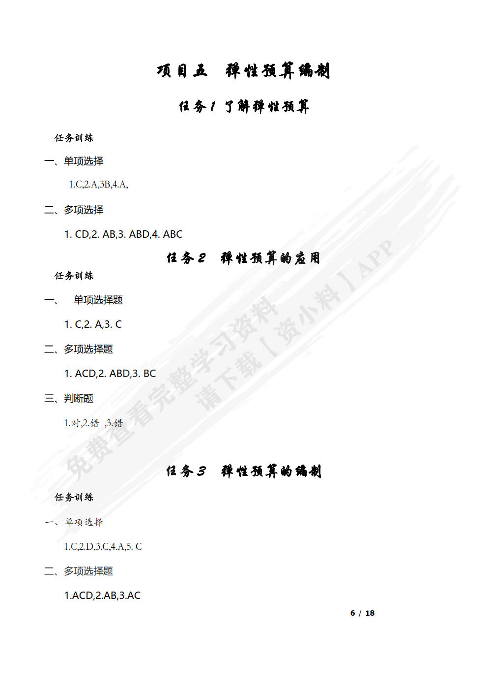 预算管理（