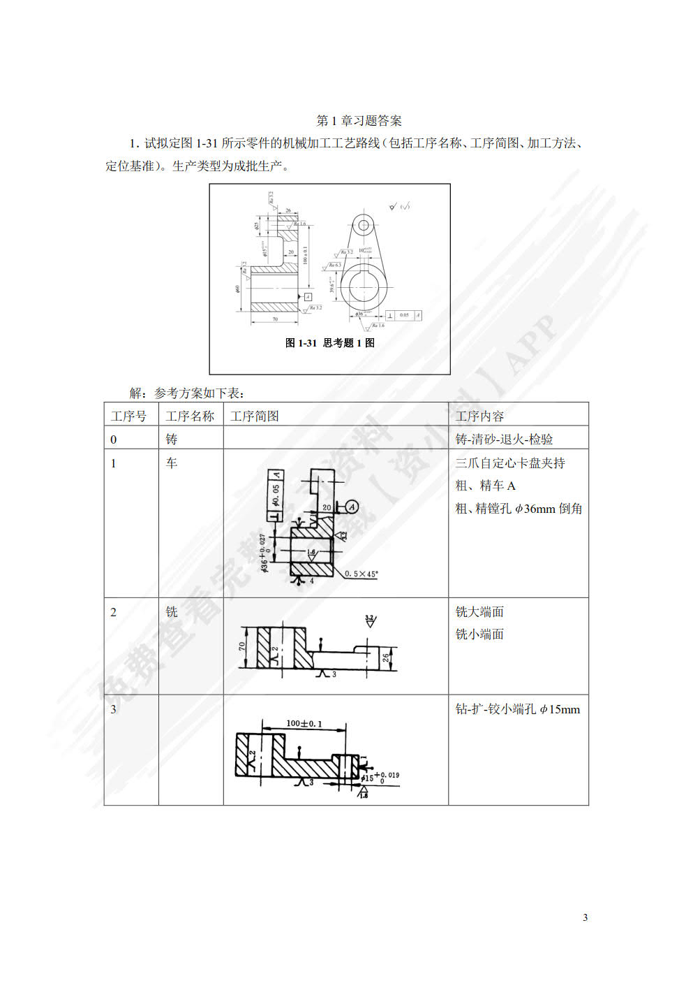 机械制造工艺与夹具(第3版)