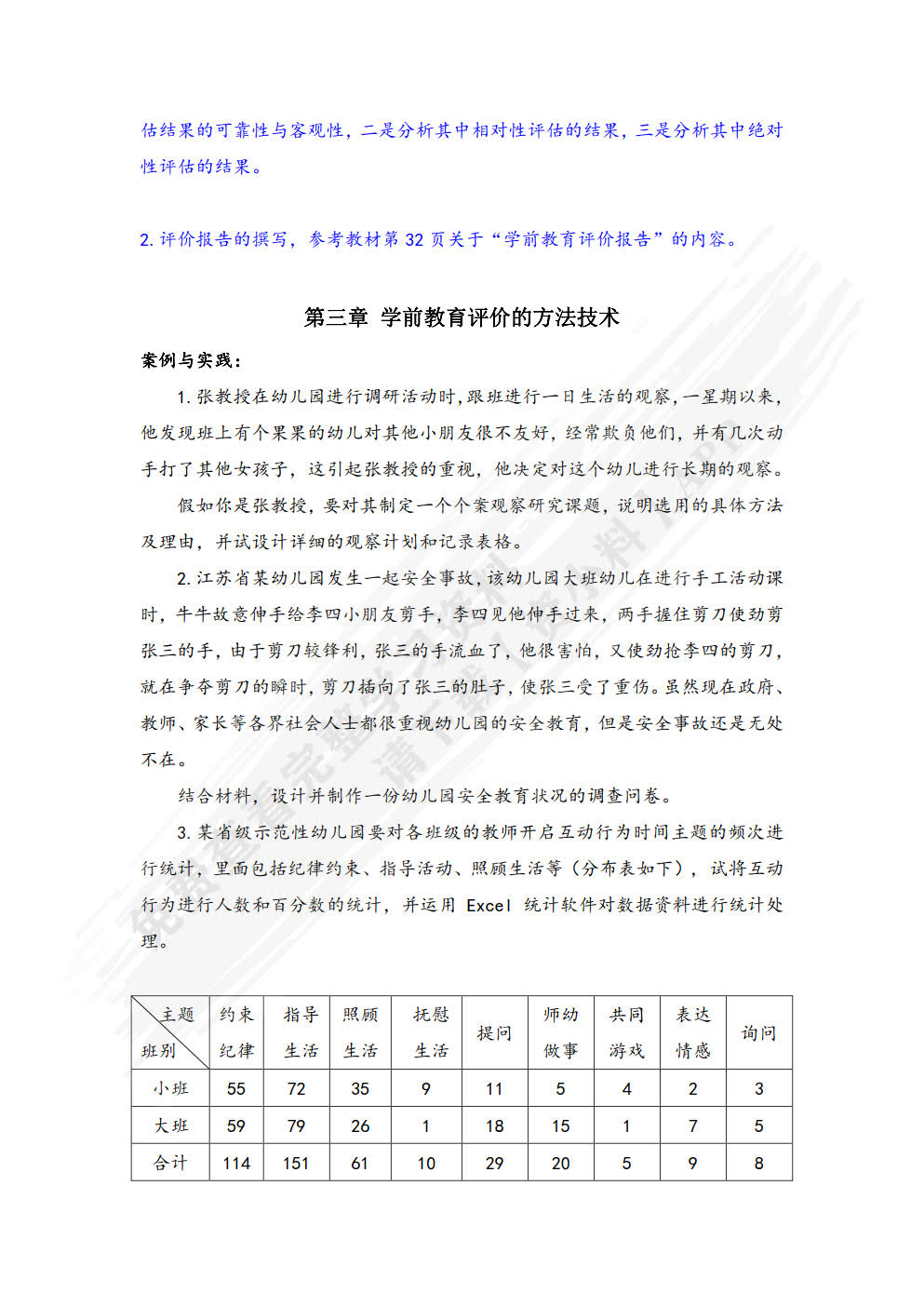 学前教育评价