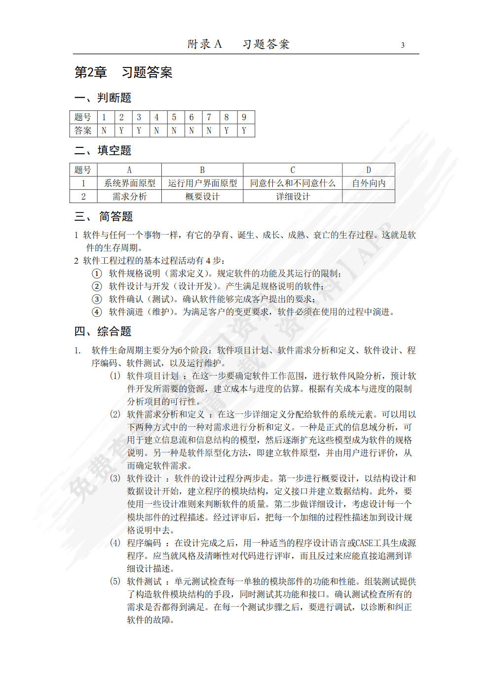 软件工程案例教程（第2版）