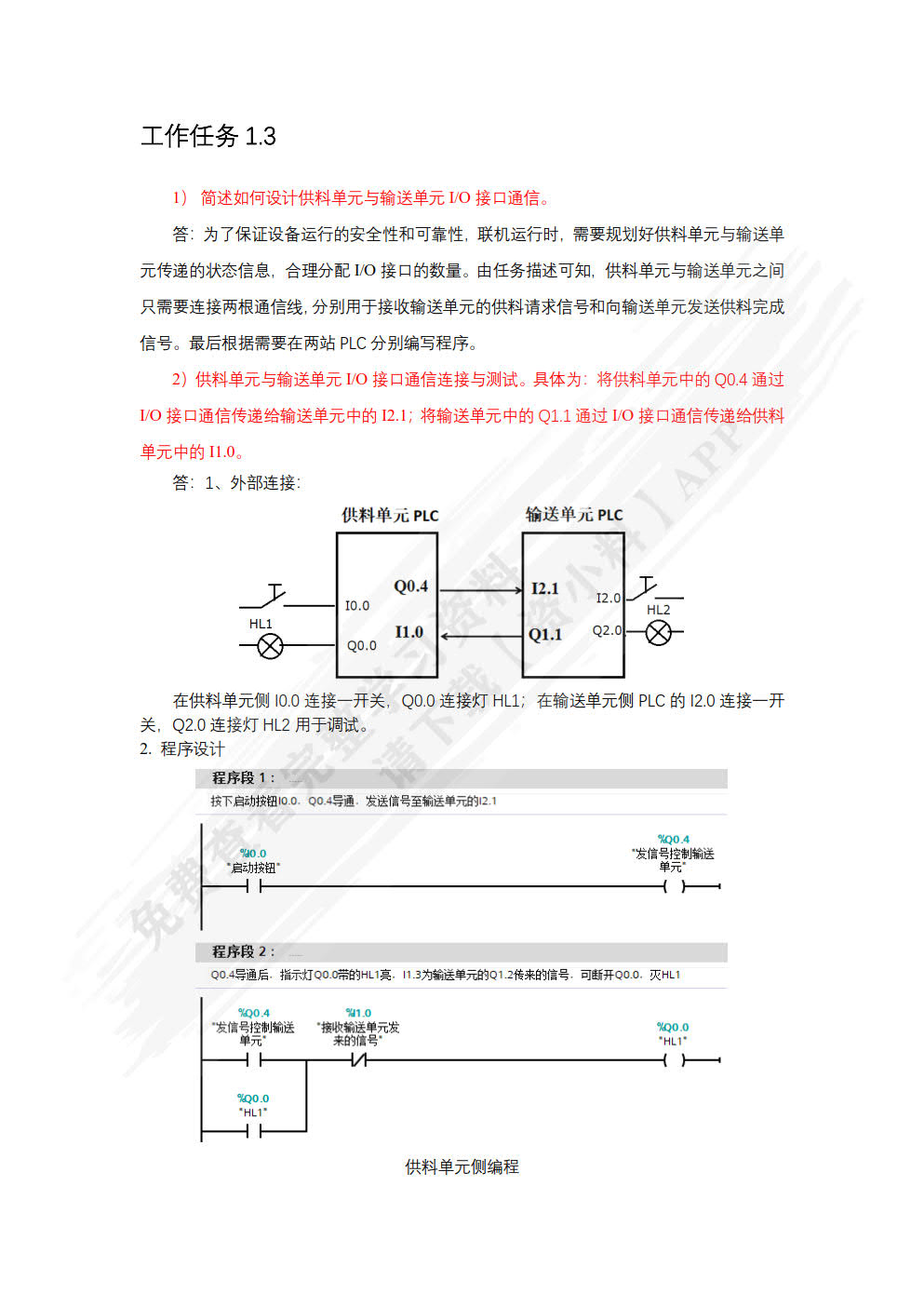 工业网络通信及组态技术