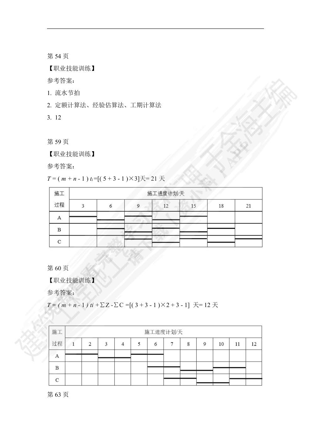 建筑工程施工组织与管理