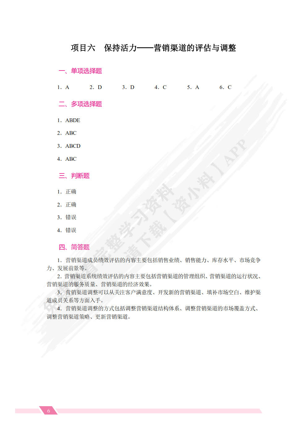 营销渠道管理实务