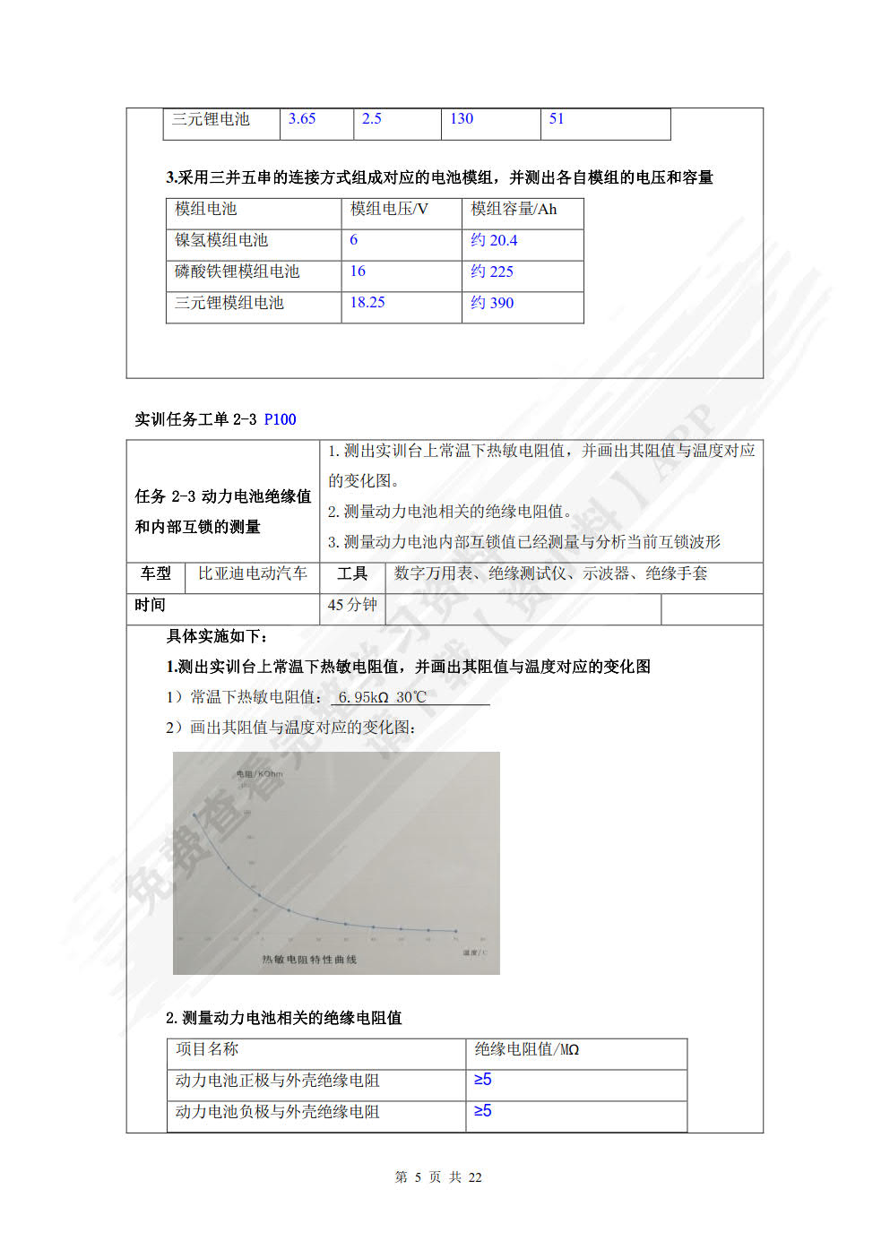 新能源汽车动力电池系统与充电系统
