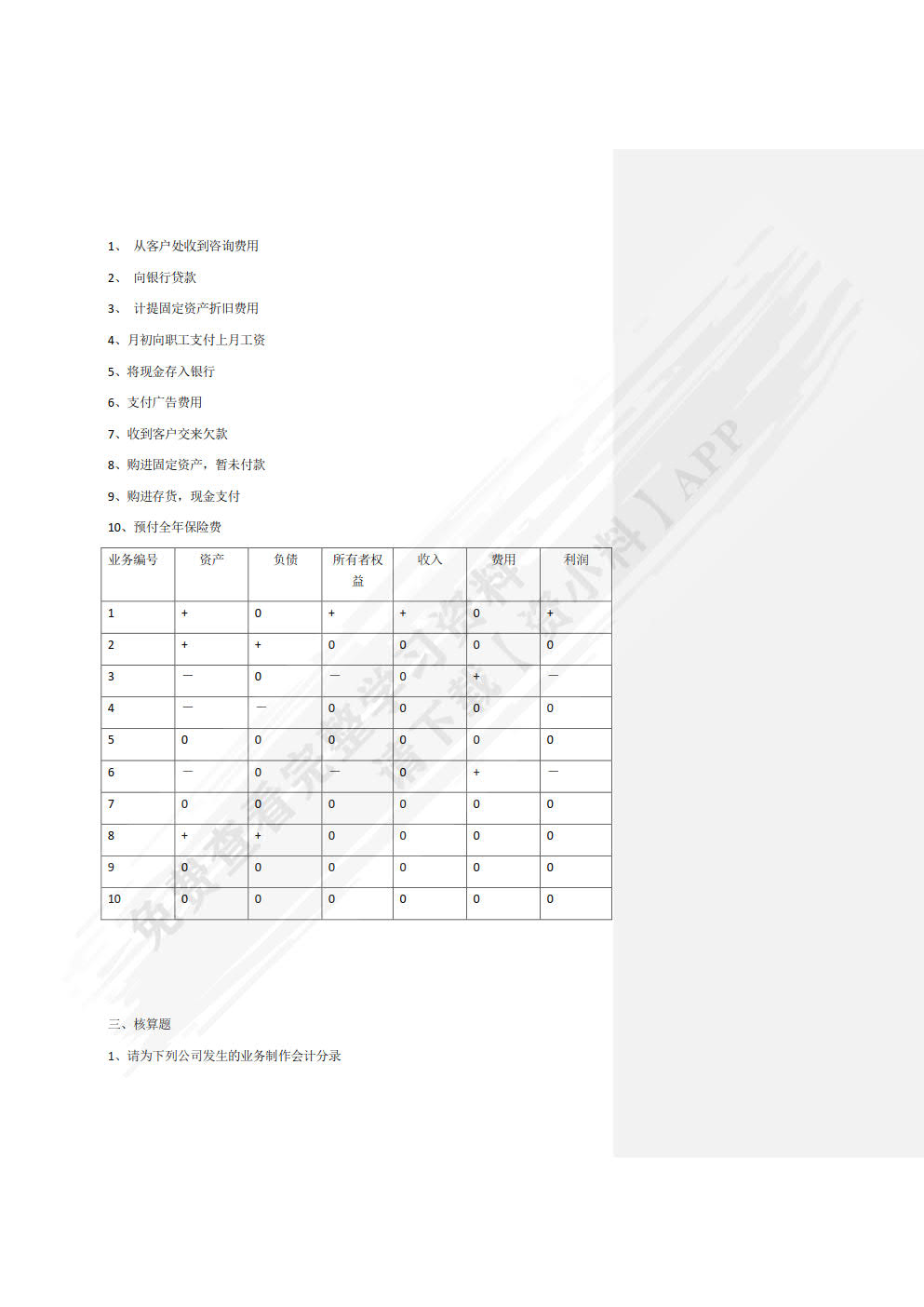 会计学（非专业用）（第三版）