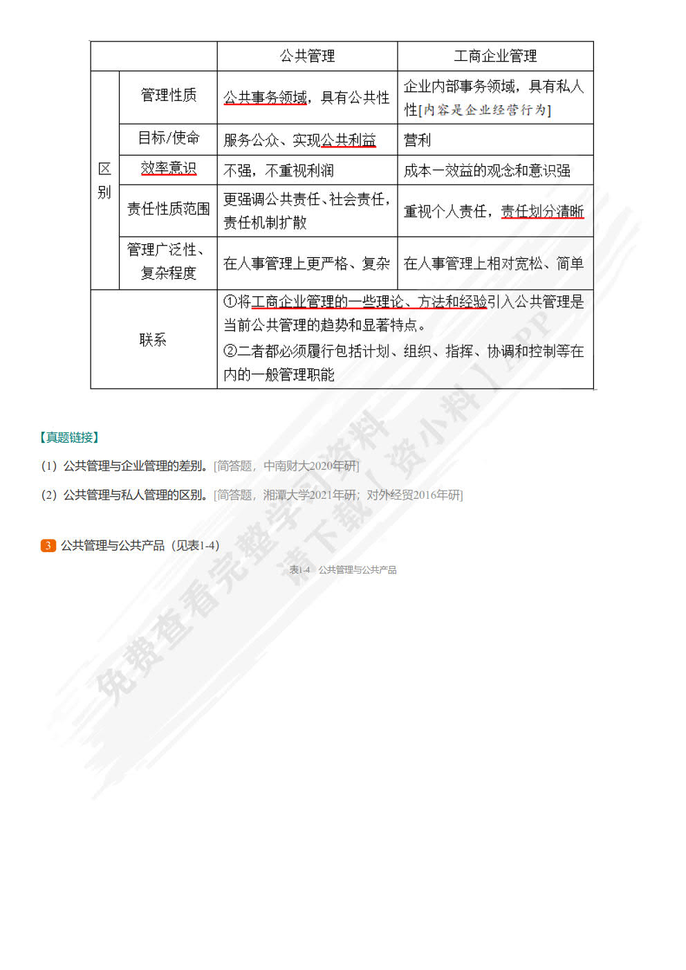 公共管理学(第三版&middot;数字教材版)