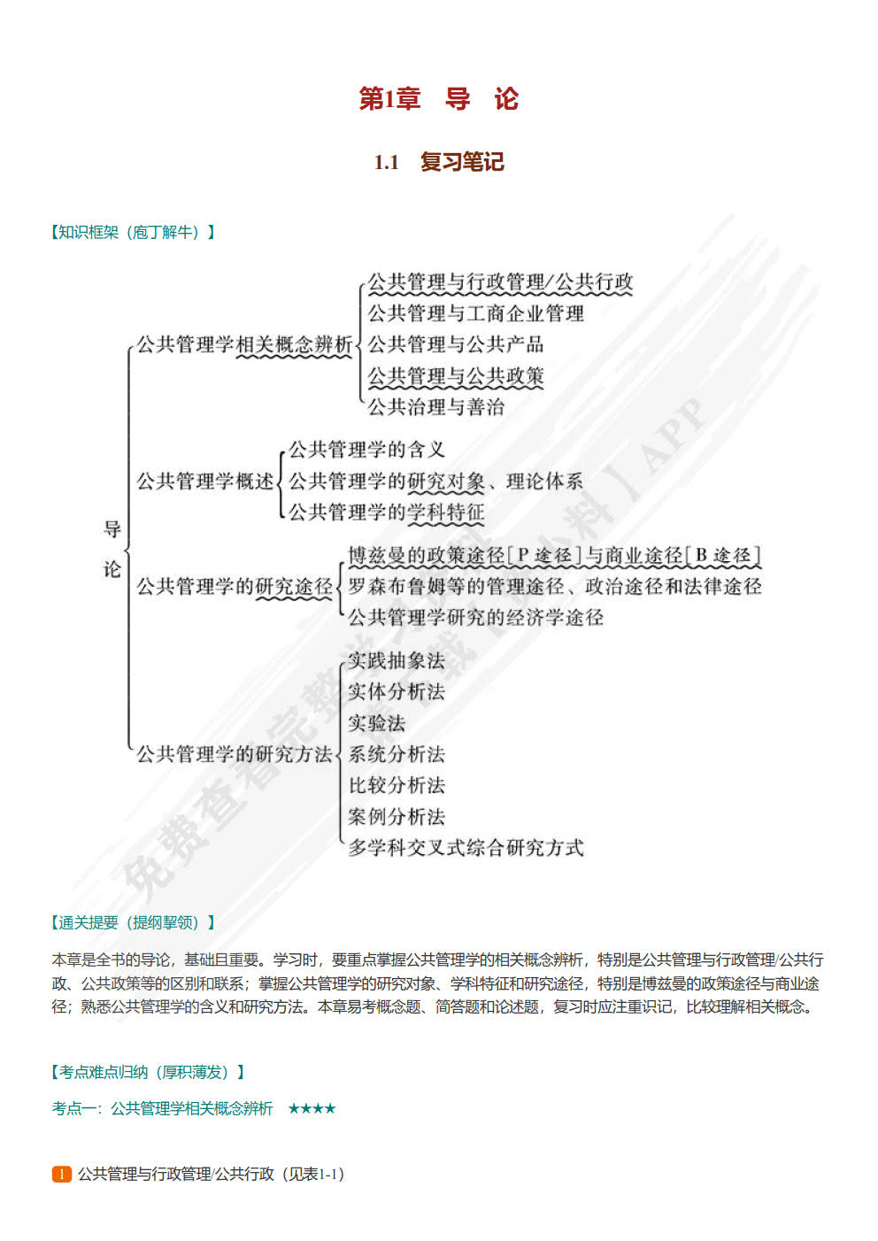 公共管理学(第三版&middot;数字教材版)