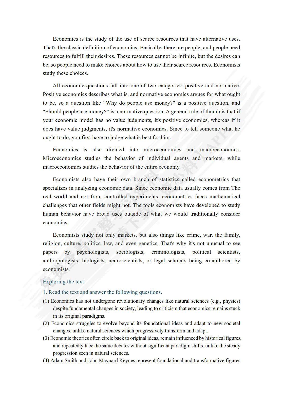 新时代大学商务英语综合教程3