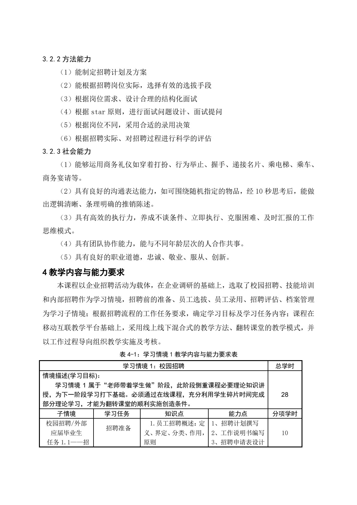 员工招聘与配置（含活页练习册）（微课版）