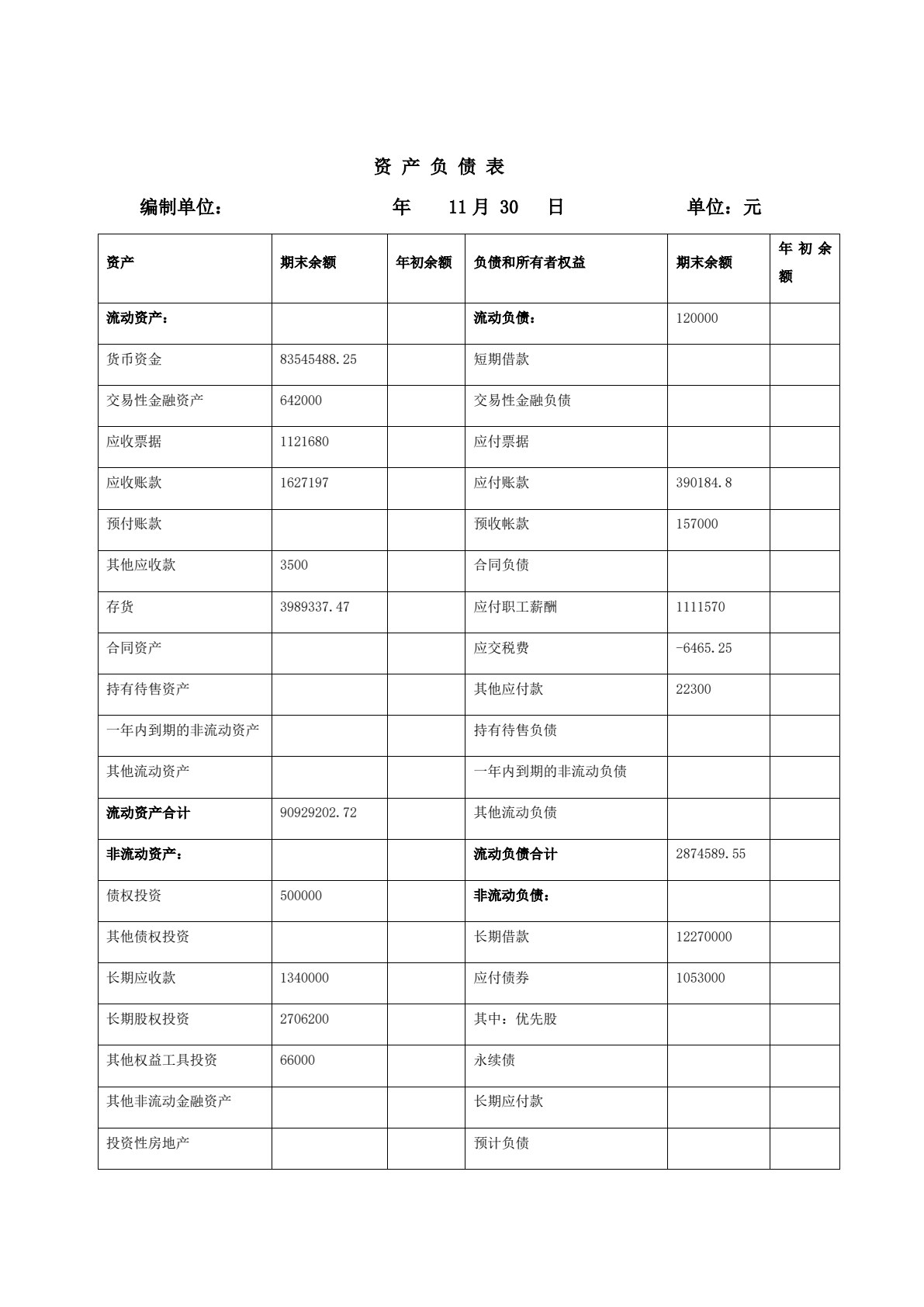 会计岗位综合实训
