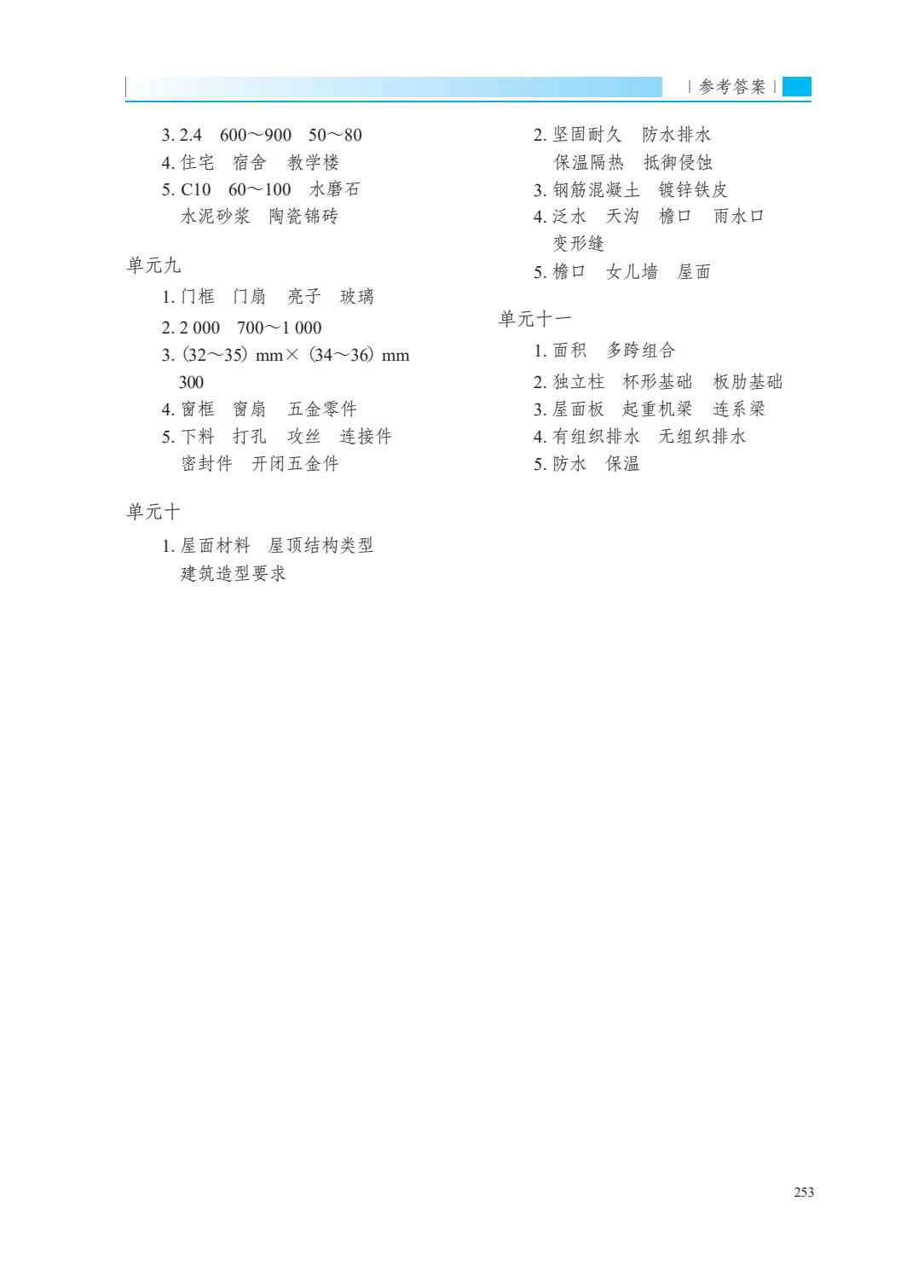 房屋建筑学（第二版）