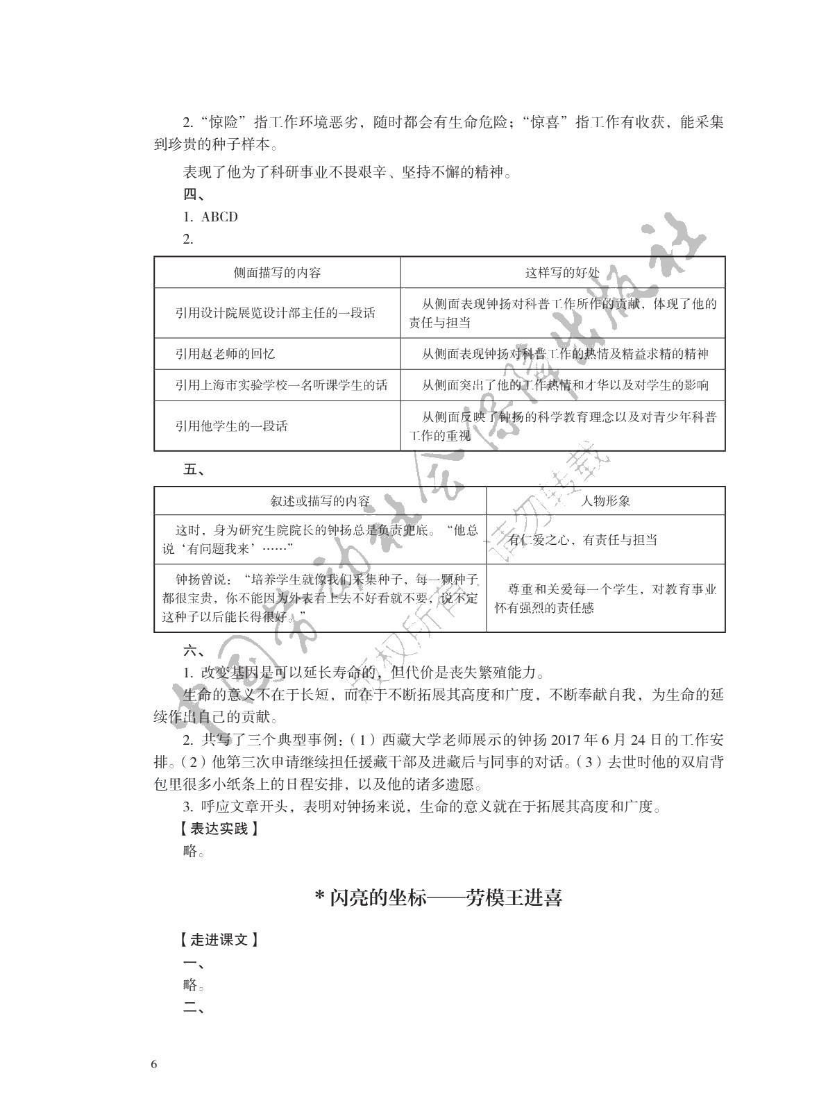 学习指导与练习 语文 职业模块